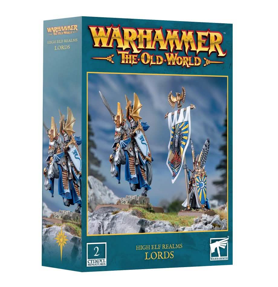 High Elf Realms: High Elf Lords – Warhammer miniature – Tabletop Dominion