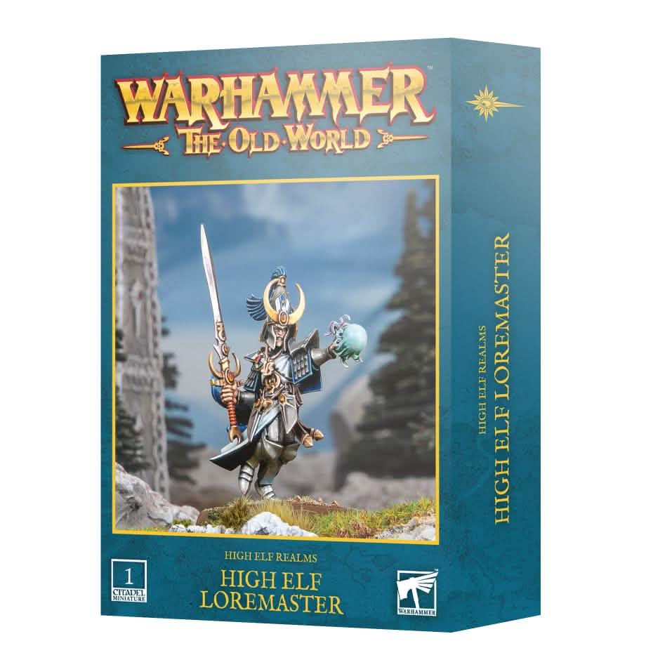 High Elf Realms: High Elf Loremaster – Warhammer miniature – Tabletop Dominion