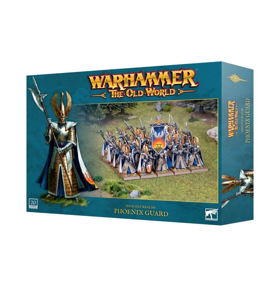 High Elf Realms: Phoenix Guard – Warhammer miniature – Tabletop Dominion