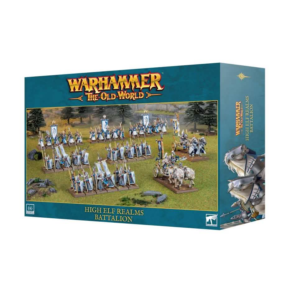 Battalion: High Elf Realms – Warhammer miniature – Tabletop Dominion