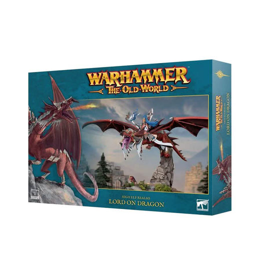 High Elf Realms: Lord On Dragon – Warhammer miniature – Tabletop Dominion