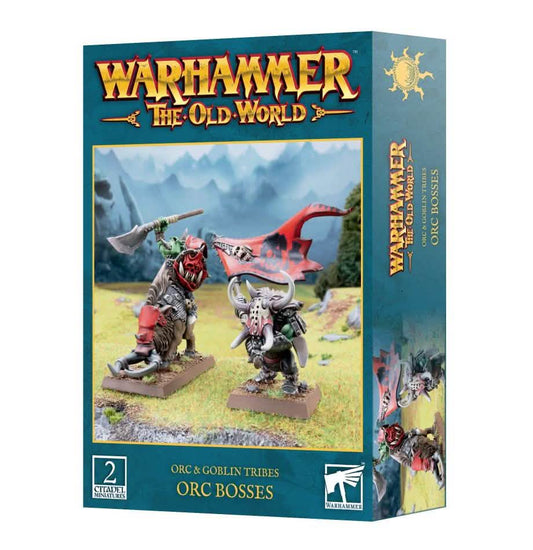 Orc & Goblin Tribes: Orc Bosses – Warhammer miniature – Tabletop Dominion