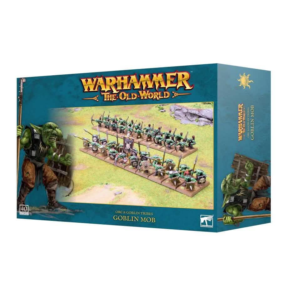 Orc & Goblin Tribes: Goblin Mob – Warhammer miniature – Tabletop Dominion
