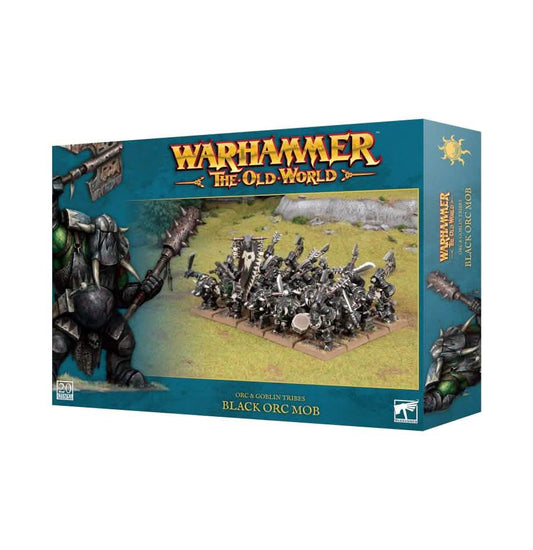 Orc & Goblin Tribes: Black Orc Mob – Warhammer miniature – Tabletop Dominion