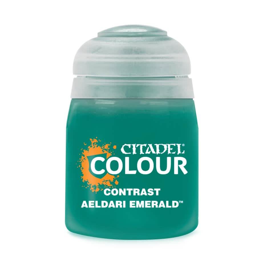 Contrast: Aeldari Emerald (18Ml) (6 Pck) – Warhammer miniature – Tabletop Dominion
