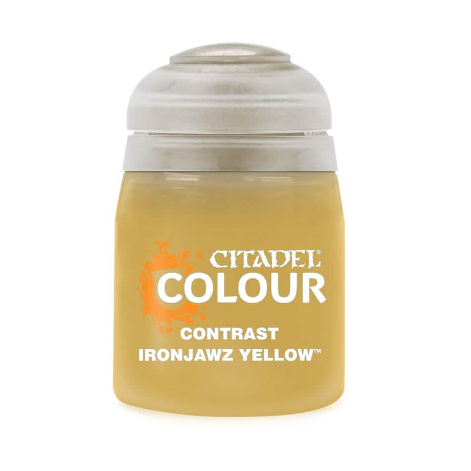 Contrast: Ironjawz Yellow (18Ml) (6Pk) – Warhammer miniature – Tabletop Dominion