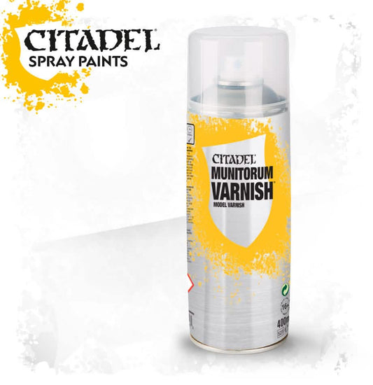 Spray - Technical: Munitorum Varnish (Uk/Row) (6-Pk) – Warhammer miniature – Tabletop Dominion