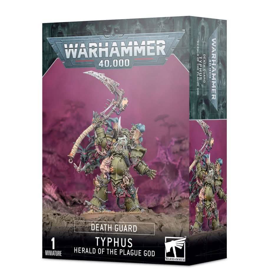D/Guard: Typhus Herald Of The Plague God – Warhammer miniature – Tabletop Dominion