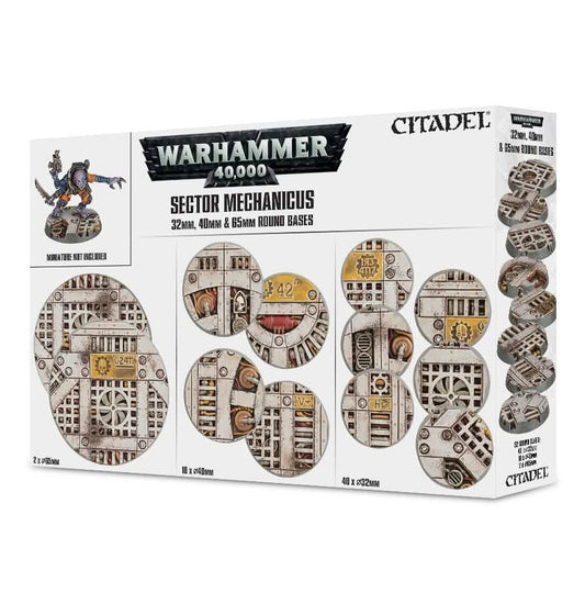 Sector Mechanicus: Industrial Bases – Warhammer miniature – Tabletop Dominion