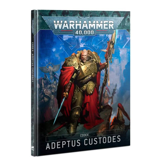 Codex: Adeptus Custodes (Eng) – Warhammer miniature – Tabletop Dominion