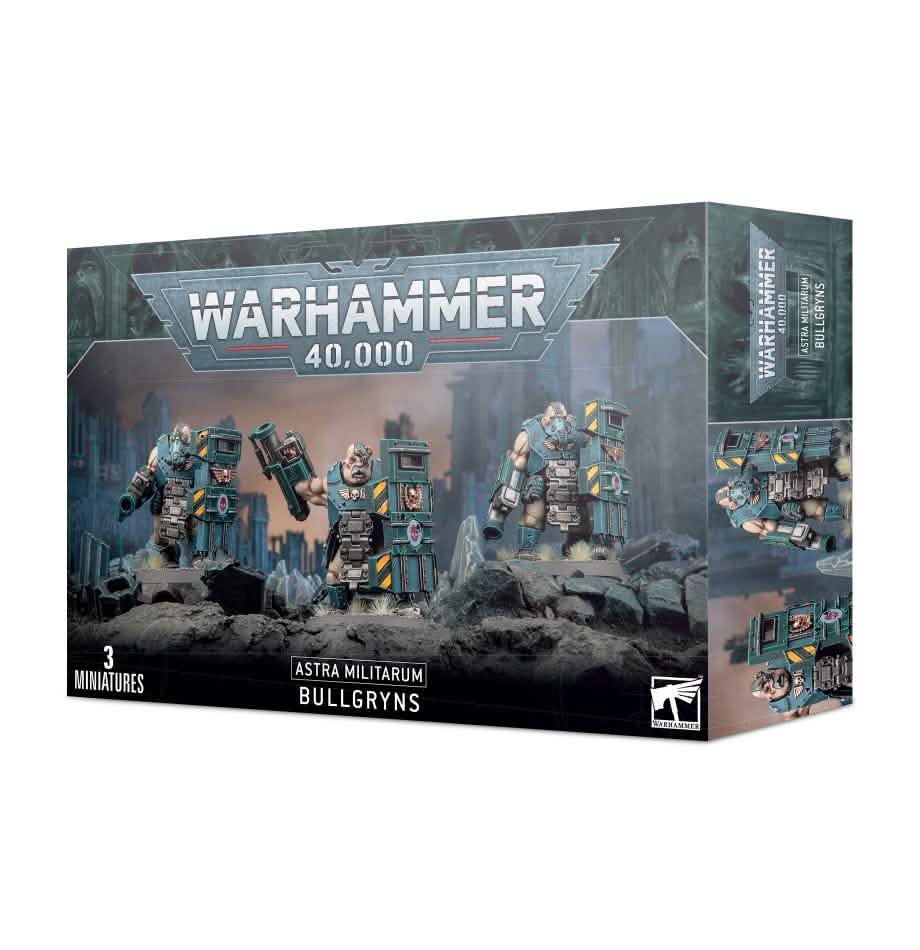 Astra Militarum: Bullgryns – Warhammer miniature – Tabletop Dominion