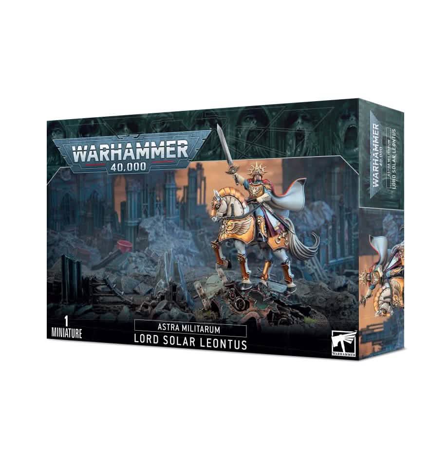 Astra Militarum: Lord Solar Leontus – Warhammer miniature – Tabletop Dominion