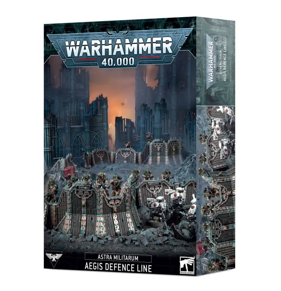 Astra Militarum Aegis Defence Line – Warhammer miniature – Tabletop Dominion