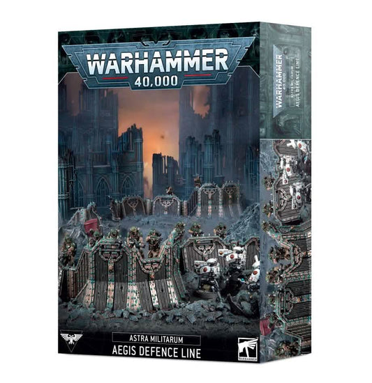 Astra Militarum Aegis Defence Line – Warhammer miniature – Tabletop Dominion