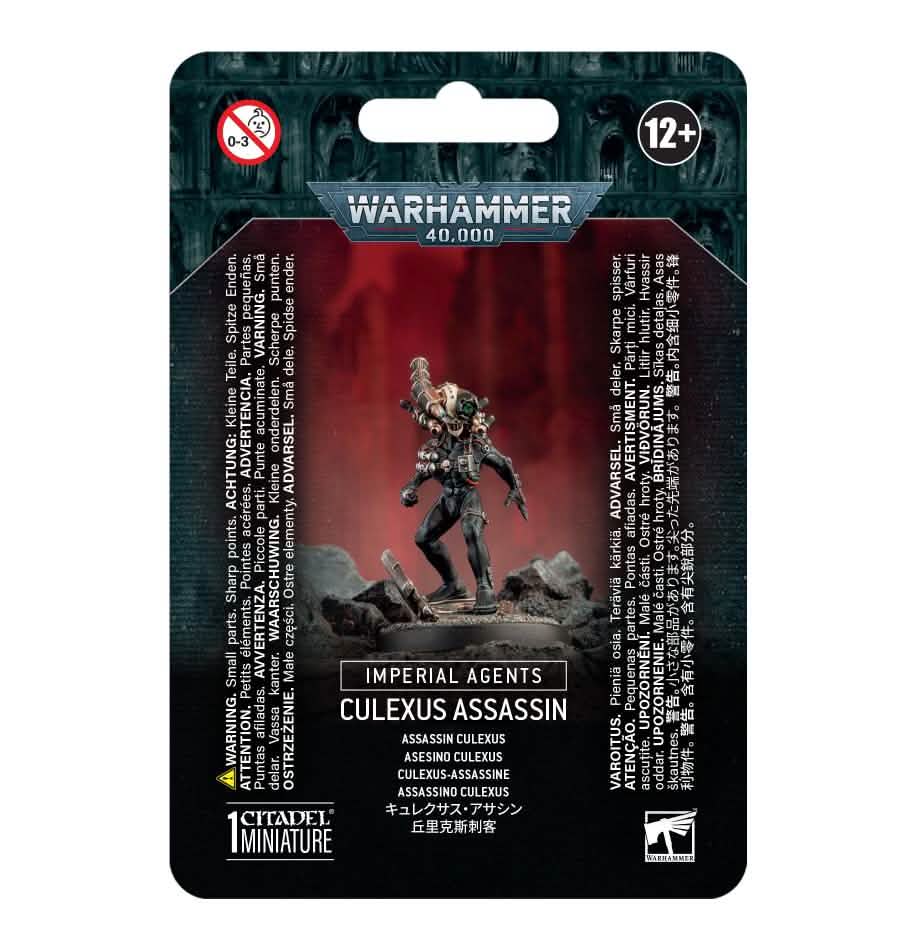 Imperial Agents: Culexus Assassin – Warhammer miniature – Tabletop Dominion