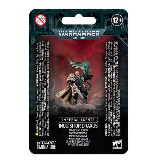 Imperial Agents: Inquisitor Draxus – Warhammer miniature – Tabletop Dominion