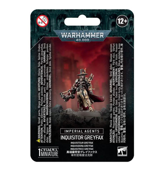 Imperial Agents: Inquisitor Greyfax – Warhammer miniature – Tabletop Dominion