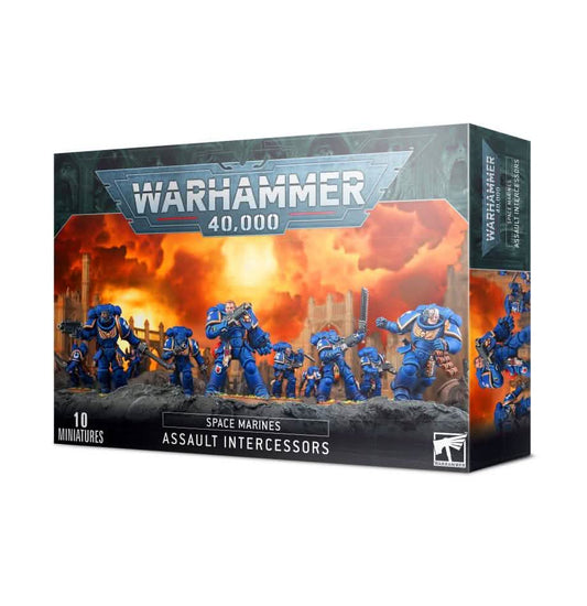 Generic: Space Marines: Assault Intercessors – Warhammer miniature – Tabletop Dominion