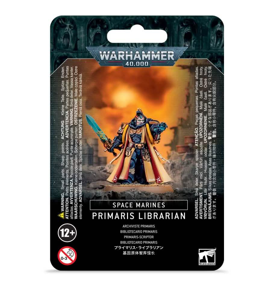 Generic: Space Marines Primaris Librarian – Warhammer miniature – Tabletop Dominion