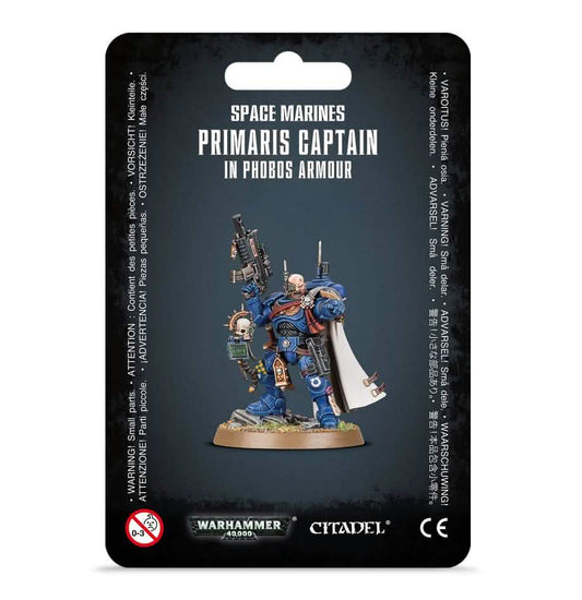 Generic: Space Marines Captain In Phobos Armour – Warhammer miniature – Tabletop Dominion