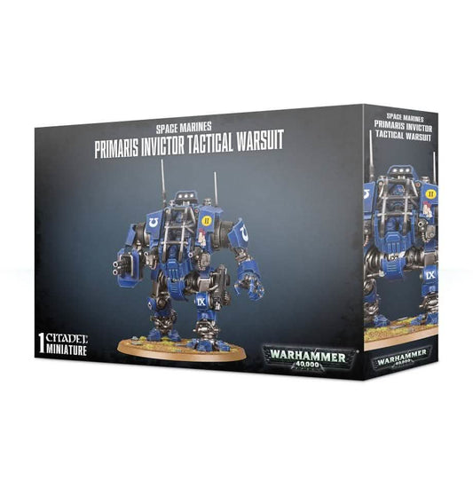 Generic: S/M Primaris Invictor Tactical Warsuit – Warhammer miniature – Tabletop Dominion
