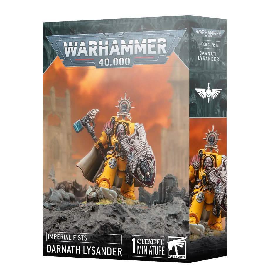 Imperial Fists: Imperial Fists: Darnath Lysander – Warhammer miniature – Tabletop Dominion