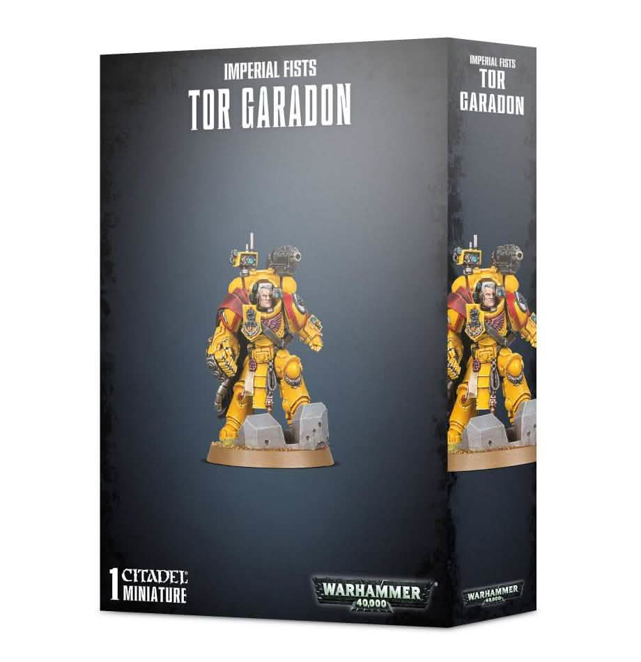 Imperial Fists: Imperial Fists Tor Garadon – Warhammer miniature – Tabletop Dominion