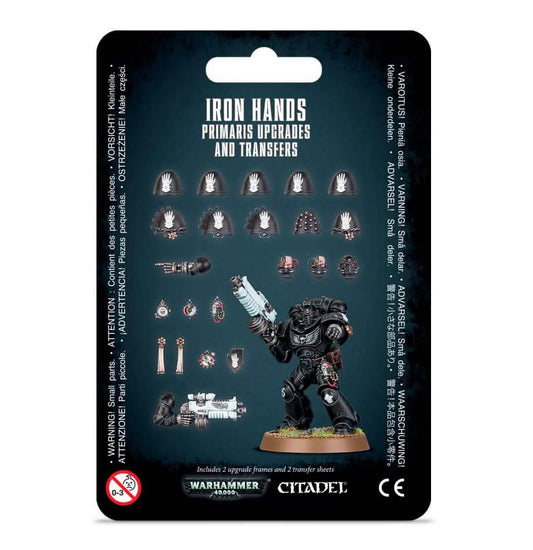 Iron Hands: Iron Hands Primaris Upgrades & Transfers – Warhammer miniature – Tabletop Dominion