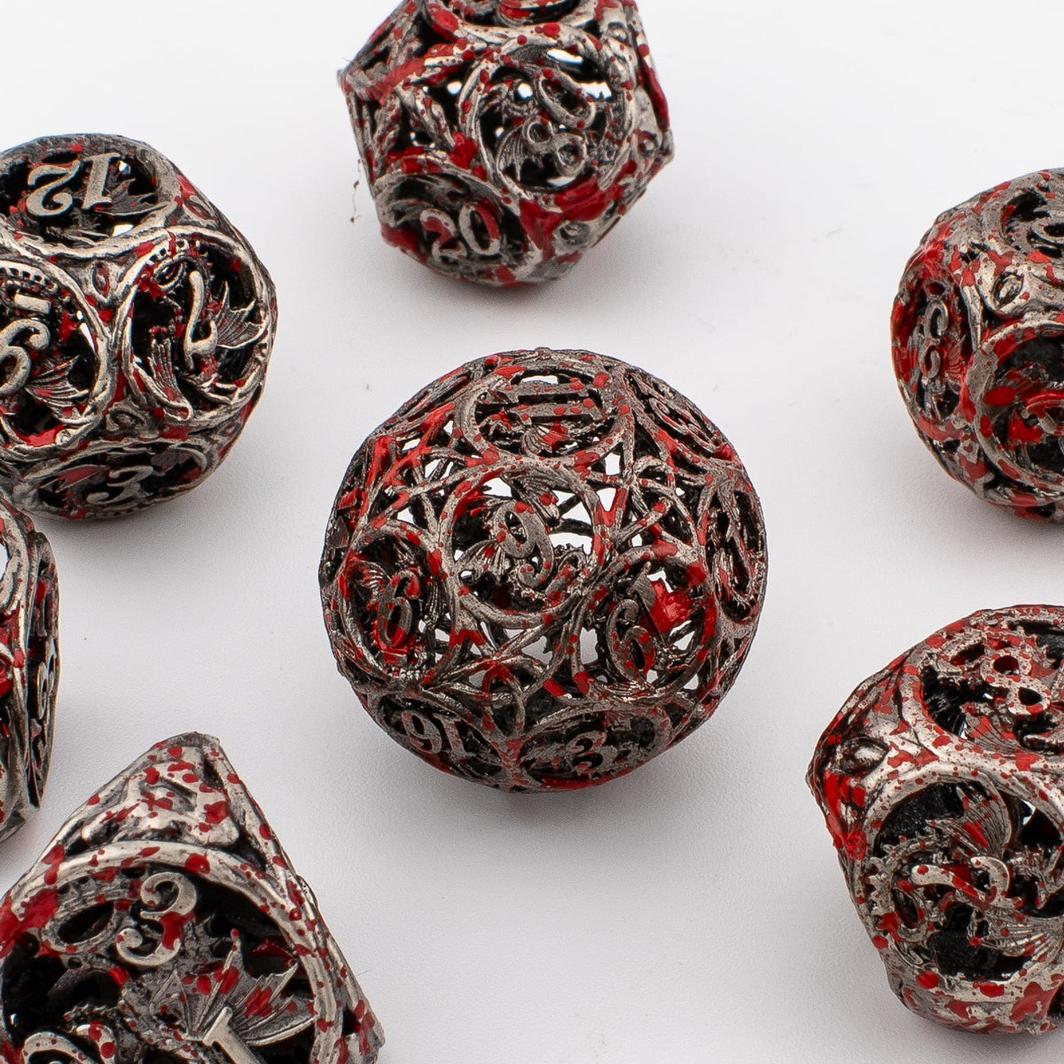 Round shape Dragon Metal Dice