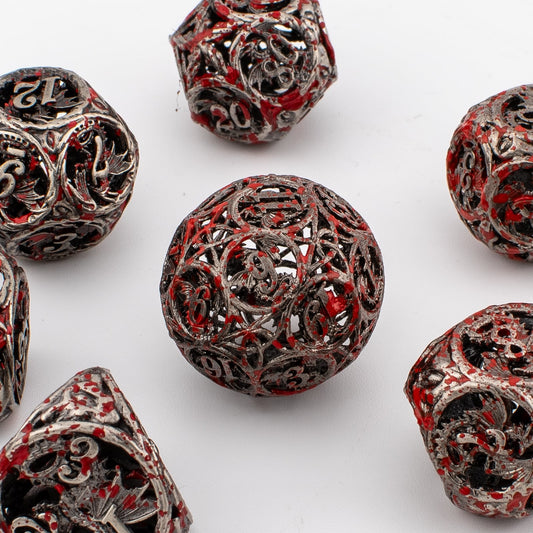 Round shape Dragon Metal Dice
