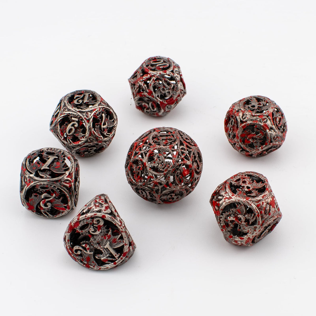 Round shape Dragon Metal Dice