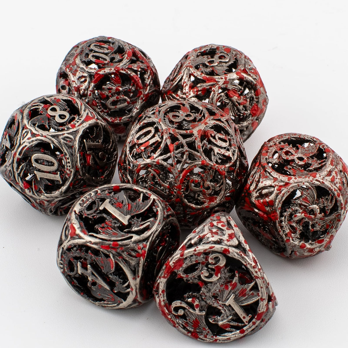 Round shape Dragon Metal Dice