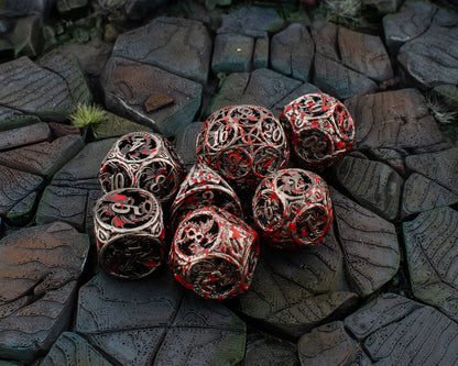 Round shape Dragon Metal Dice