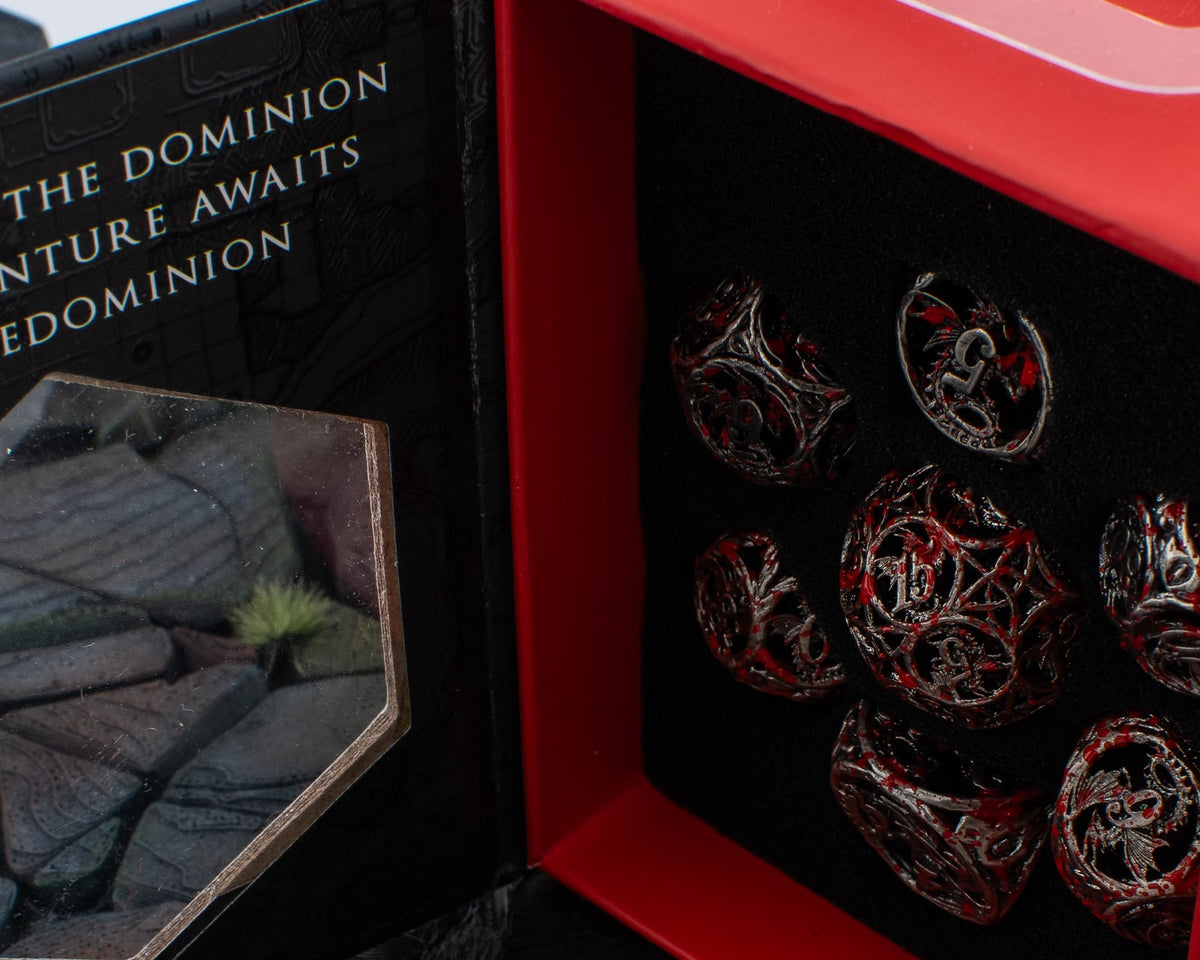 Round shape Dragon Metal Dice