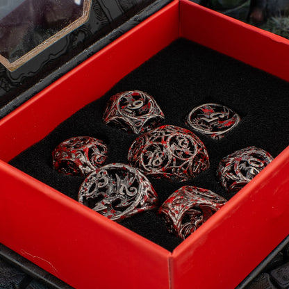 Round shape Dragon Metal Dice