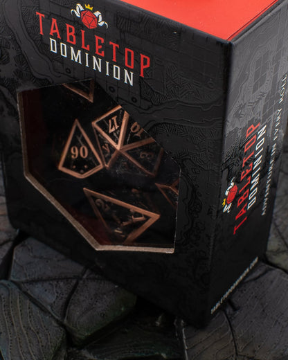 Sword Hollow Metal Dice Set
