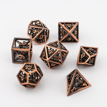 Sword Hollow Metal Dice Set