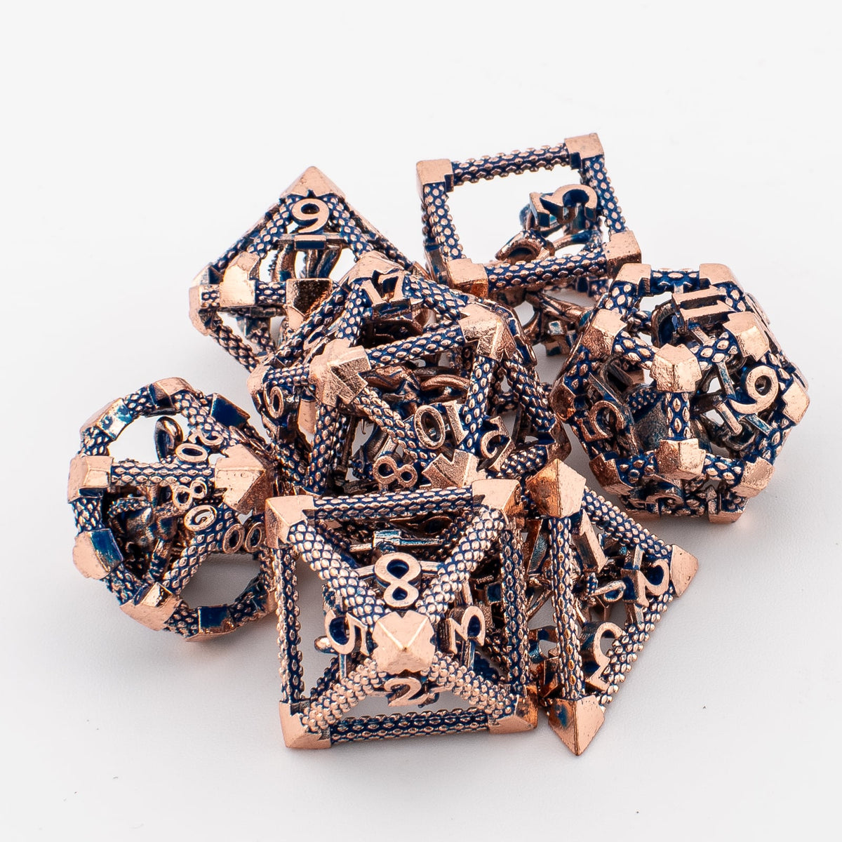 Hollow Octopus Cthulhu Metal Dice