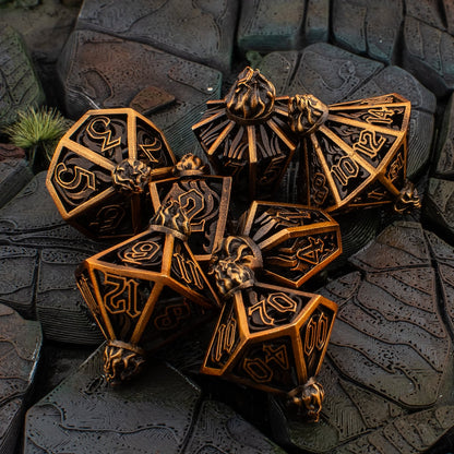 Hollow Spark Bottle Metal Dice
