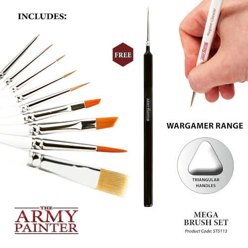 The Army Painter: Mega Brush Set