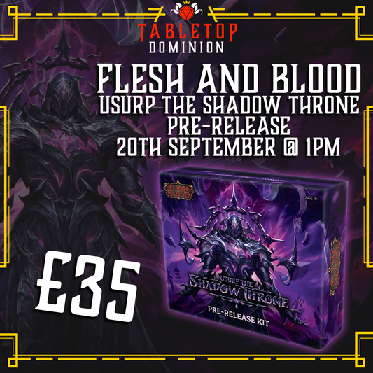 Usurp The Shadow Throne Pre-Release