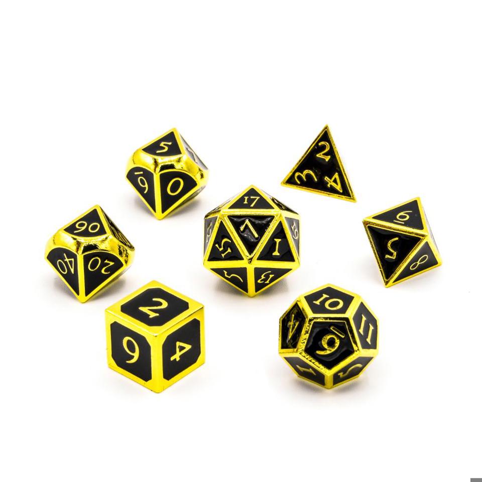 Corrupt Noble | Metal Dice | 7 piece Set