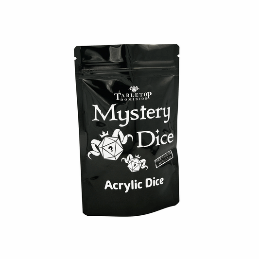 Free Acrylic Mystery Dice Bag