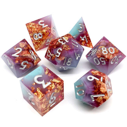 Arcane Fusion | Sharp Edge Dice | 7 Piece Set - Tabletop Dominion