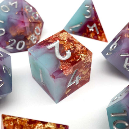 Arcane Fusion | Sharp Edge Dice | 7 Piece Set - Tabletop Dominion