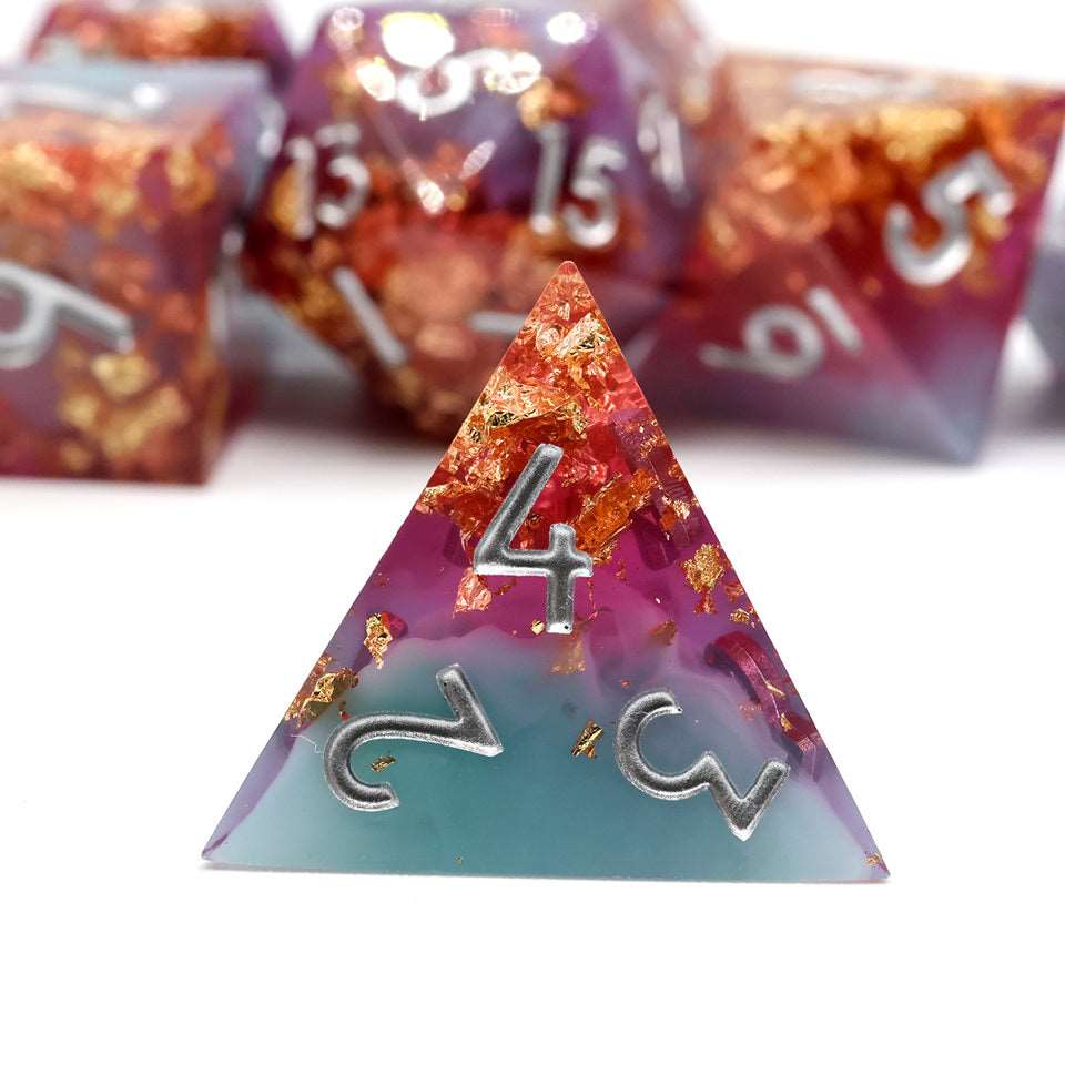 Arcane Fusion | Sharp Edge Dice | 7 Piece Set - Tabletop Dominion