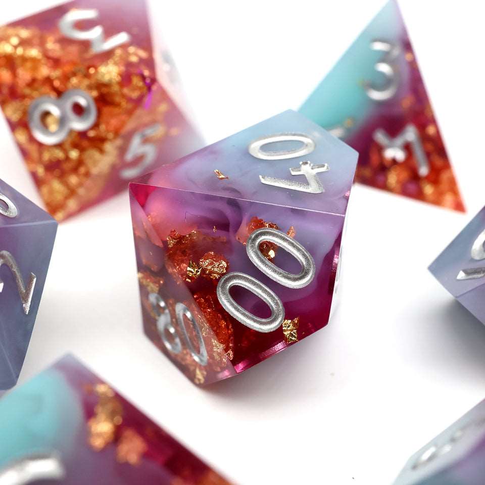 Arcane Fusion | Sharp Edge Dice | 7 Piece Set - Tabletop Dominion