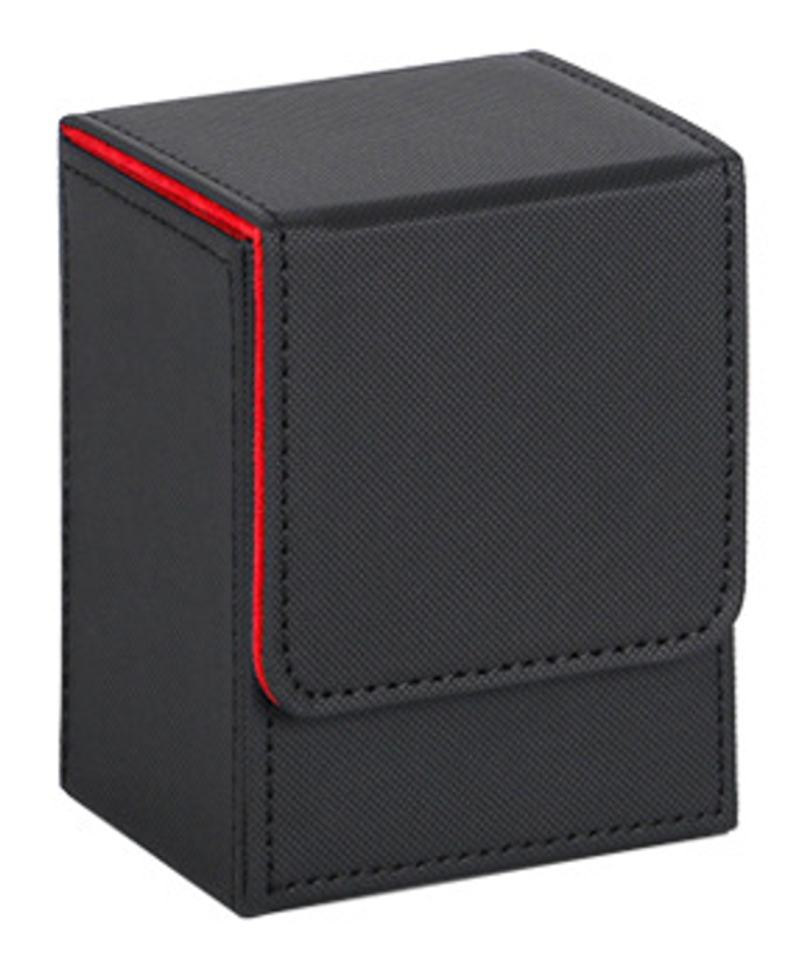Card Deck Holder - Black & Red
