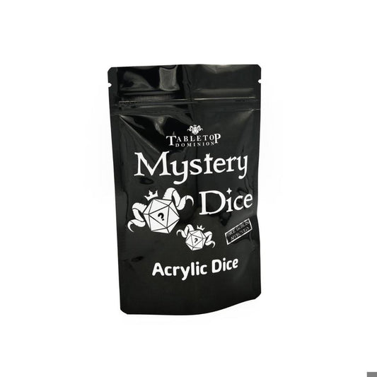 Mystery Dice Bag | Acrylic 7 Piece Set