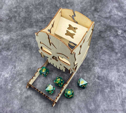 Skull's Keep | Wooden Dice Tower